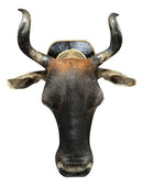 Decoração De Parede Cabeça De Boi Nelore Empalhada