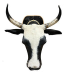Decoração De Parede Cabeça De Boi Nelore Country Empalhada